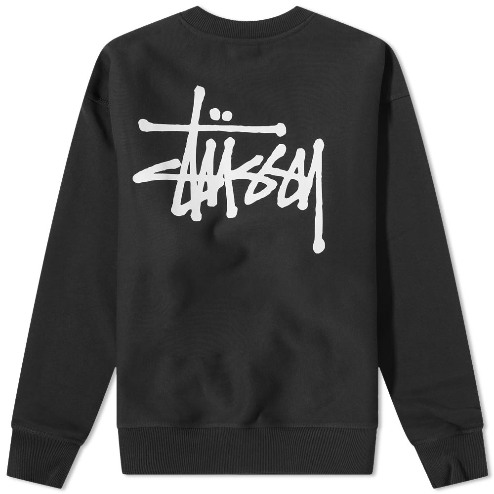 Shop for Stussy Basic Crew Black Wholesale - All the people - online