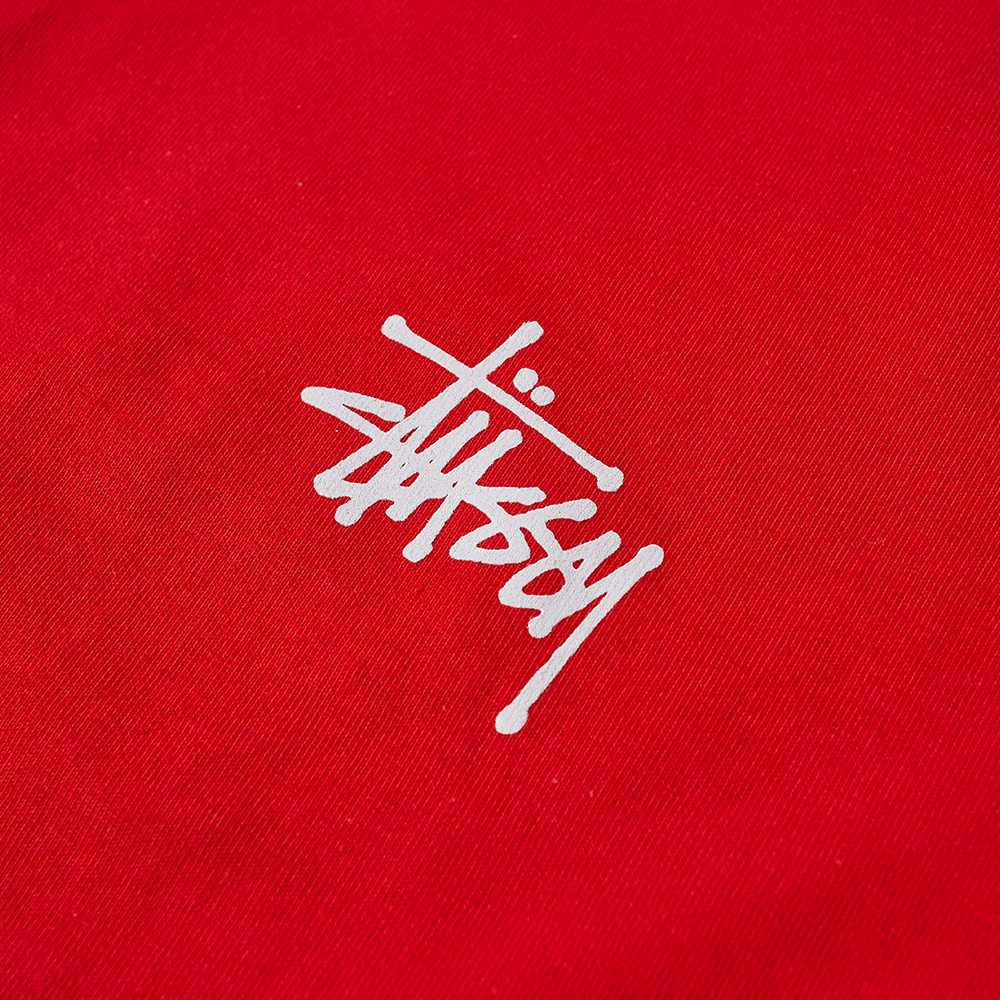 The only official website of Stussy Basic Tee Red Online | outletstussy.com